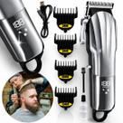 Maquina Aparador Cabelo Barba Profissional Titanium Sem Fio