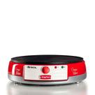 Máquina ariete de crepe retro party antiaderente vermelho 1000w 127v 00c020209arbr Máquina ariete de crepe retro party antiaderente vermelho 1000w 127v 00c020209arbr