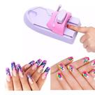 Maquina automatica para pintar unhas decoracao manicure carimbo nail design adulto infantil