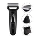 Máquina Barbear Shaver Kemei 3 Em 1 Km-6558