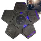 Maquina Boxe Soco Inteligente Bluetooth 5 Modos Saco Pancadas Interativo Bate Luta Treina Exercicio Fisico Boxing Wall Target Musica Celular Agilidade