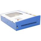 Máquina CNC Router Laser Corte e Gravação Sensor Fluxo de Água 30x20cm 40w 220v