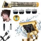 maquina cortar cabelo acabamento barbeador eletrico pezinho vintage buda dragão - HAIR TRIMMER