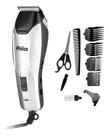 Máquina Cortar Cabelo Barba Philco Profissional Titânio 110v Maquininha Barbear 9 Acessórios 4 Pentes