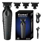 Maquina Corte Cabelo Acabamento Kemei Km-2299 Profissional Cor Preto 110v/220v