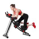 Máquina de Abdominais Fitlaya Fitness Ajustável e Dobrável com Faixas