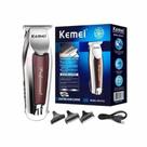Maquina De Acabamento Cabelo Barba Profissional Sem Fio Kemei Km-9163 Bivolt