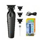 Máquina De Acabamento Corta Cabelo Profissional Kemei 2299 P Preto 127/220v