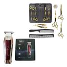 Máquina De Acabamento Hairstar Kit 3 Tesouras Profissionais