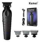 Máquina De Acabamento Kemei Km 2299 Profissional Bivolt