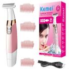 Maquina De Aparar Feminino Raspar Pelo Intimo Axila Virilha