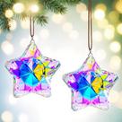 Máquina de arco-íris H&D Crystal Star Prism de 3,5 cm, pacote com 2 unidades Máquina de arco-íris H&D Crystal Star Prism de 3,5 cm, pacote com 2 unidades