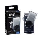 Máquina de Barbear Braun Pocket M90 - Alimentada por Bateria com Aparador de Precisão