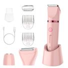 Máquina de Barbear Elétrica Lady Shaver Scttomon 3 em 1 - Indolor, Úmido/Seco