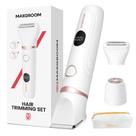 Máquina de barbear elétrica MAXGROOM 3 em 1, aparador de biquíni impermeável