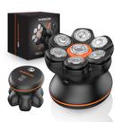 Máquina de Barbear MAXGROOM 7D Recarregável - Para Uso Seco e Molhado