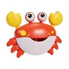Máquina de bolha de caranguejo de água infantil Banheiro de bebê Banho Banho Música elétrica Spit Bubble Crab Toy
