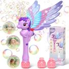 Máquina de bolhas Bubble Wands Dolanus Unicorn para crianças de 3 a 6 anos