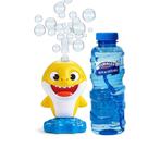 Máquina de bolhas Little Kids Baby Shark com solução de bolhas de 473 ml