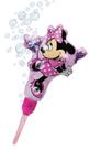 Máquina de bolhas Little Kids Minnie Mouse com suporte e solução