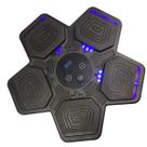 Maquina De Boxe Interativa Bluetooth 5 Modos Velocidades Celular Saco Pancada Inteligente Smart Soco Musculaçao Boxing Agilidade Wall Target Musica Ex