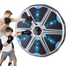 Máquina de Boxe Musical NIBBaNACAL, Jogo de Boxe Inteligente, Tela Grande de 17,5", 9 Modos e Velocidades, Máquina de Socos Montada na Parede com Luvas, Ótimo Presente para Crianças e Adultos