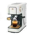 Máquina de café expresso Beautiful Slim com cobertura branca de pressão de 20 bar Máquina de café expresso Beautiful Slim com cobertura branca de pressão de 20 bar