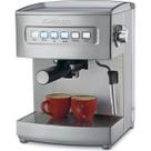 Máquina de café expresso Cuisinart EM-200NP1 SS programável de 15 barras