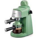 Máquina de café expresso Ihomekee 3.5Bar com aquecimento de 1-4 xícaras verdes