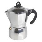 Máquina de café expresso para fogão Imusa, 3 xícaras de prata com botão de coração