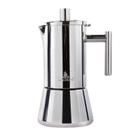 Máquina de café expresso para fogão LAOION 4 xícaras de 200 mL em aço inoxidável