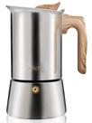 Máquina de café expresso Sivaphe, aço inoxidável, 9 xícaras, 450 ml, indução