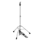 Máquina de Chimbal Hi-Hat Reforçada Cromada Voik SC-500