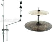 Máquina de Chimbal Remota Torelli TA164 / TA160 Extensor de Hihat com Clamp e Extensor Girafa