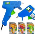 Máquina de Cola Quente Pequena Bivolt 6W com 2 Refis de Cola - Bestfer