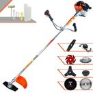 Máquina de Corta Grama Completa Vulcan VR430S 2T 43cc 10.000rpm 8 Em 1 Com Carretel e Faca 2 Pontas + EXTRA Faca 3 Pontas + Faca 6 Pontas + Faca 40 Dentes + Faca 80 Dentes + Trimmer + Escova de Aço