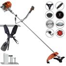 Máquina de Corta Grama Lateral Tekna RL430ACNTK À Gasolina 2T 43cc 1,7HP 9.000rpm Profissional Completa Com Carretel de Nylon + 7 Opções de Corte