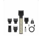 Máquina de Cortar Cabelo Aparador de Barba Kit 4 em 1 NCP-1906 Recarregável USB 3W Alta Potência 120min Uso