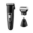 Maquina de Cortar Cabelo Barba E Pelos Sem Fio 3 em 1 Portátil Profissional