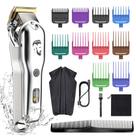 Máquina de cortar cabelo e aparador de barba Hatteker para homens IPX7 à prova d'água Máquina de cortar cabelo e aparador de barba Hatteker para homens IPX7 à prova d'água