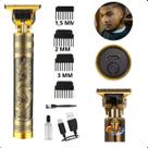 Máquina de Cortar Cabelo e Barba Para Cabelo e Barba, Recarregável, Sem Fio, Premium
