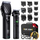 Máquina de cortar cabelo FADEKING Professional Cortador de barba sem fio
