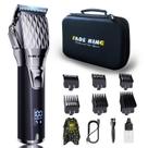 Máquina de cortar cabelo FADEKING Professional sem fio para homens com estojo