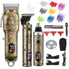 Máquina de cortar cabelo Lanumi Cortador de cabelo sem fio para homens Máquina de cortar cabelo Lanumi Cortador de cabelo sem fio para homens