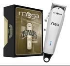 Máquina De Cortar Cabelo Mega Neo Cordless Usb Prata - Mega Profissional