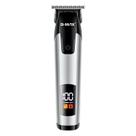 Máquina de Cortar Cabelo Profissional Sem Fio Recarregável com Visor LCD Carregamento USB C