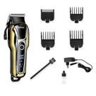 Maquina de cortar cabelo profissional turbo sem fio recarregável Kemei km 1990