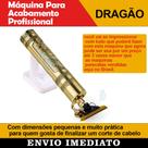 Máquina de Cortar Cabelo Sem Fio Acabamento Profissional Dragão Barbearia Corta e Apara Barba Máquina de Cortar Cabelo Sem Fio Acabamento Profissional Dragão Barbearia Corta e Apara Barba
