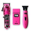 Máquina de Cortar Cabelo TPOB Slime 2 Candy Pink - Aparador e Barbeador