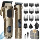 Máquina de Cortar Cabelo VGRPRO Profissional - Sem Fio - Para Homens